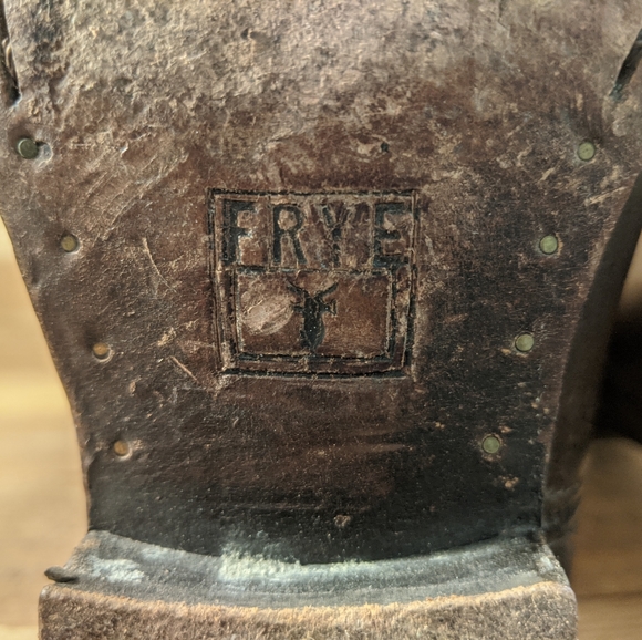 Size 9 Frye 77167 Melissa Button Tall Cognac Leather Women Riding BOOTS GUC - Picture 4 of 9